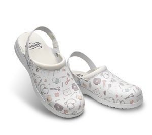 Zueco sanitario estampado