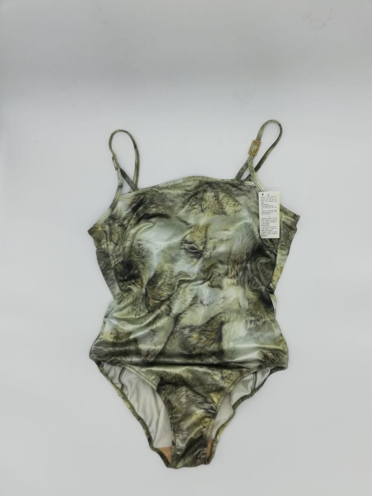 Bañador felino efecto brillo