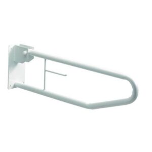 Barra abatible con soporte para papel