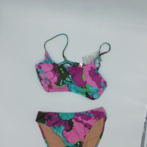 Bikini estampado rosa
