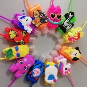 Portagel llavero muñecos