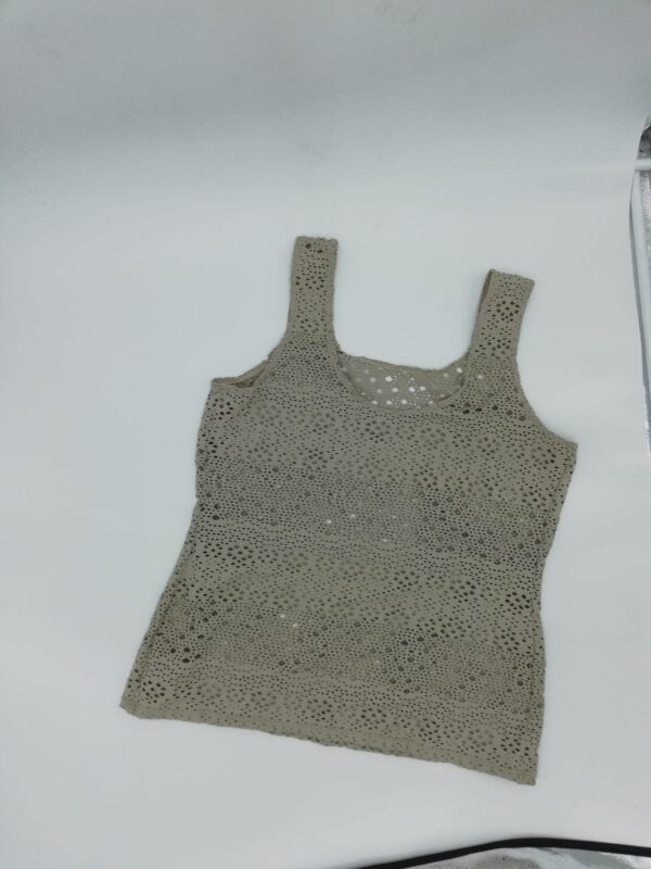 Camiseta tirantes con bolsillos para prótesis