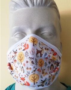Mascarilla higiénica infantil Bosque
