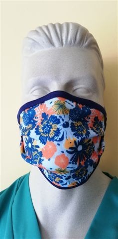 Mascarilla higiénica adulto Margaritas