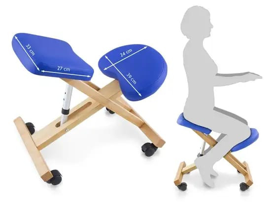 Silla de rodillas ergonómica