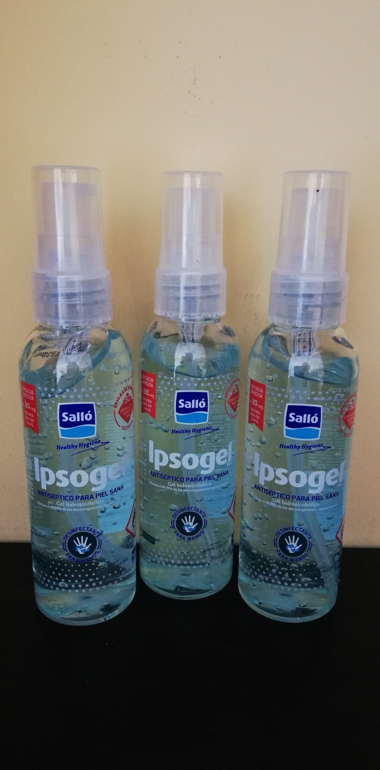 Gel hidroalcohólico Ipsogel 75 ml