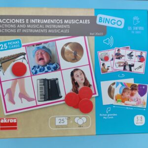 Bingo: acciones e instrumentos musicales