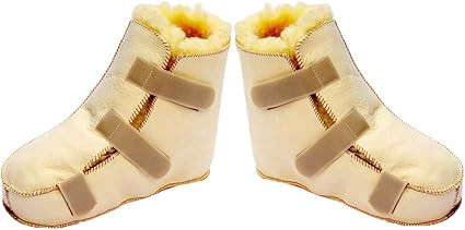 Botas lana antiescaras