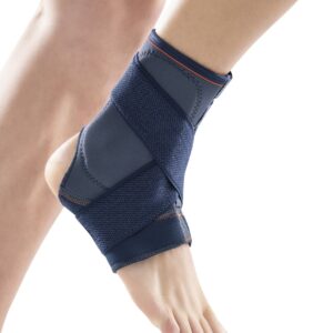 Tobillera neopreno con placas termoplástico y cinchas