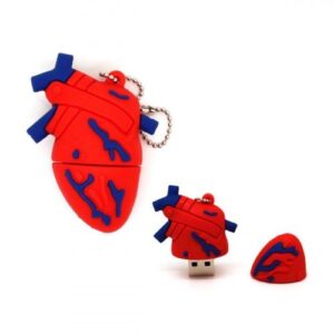 Memoria USB corazón
