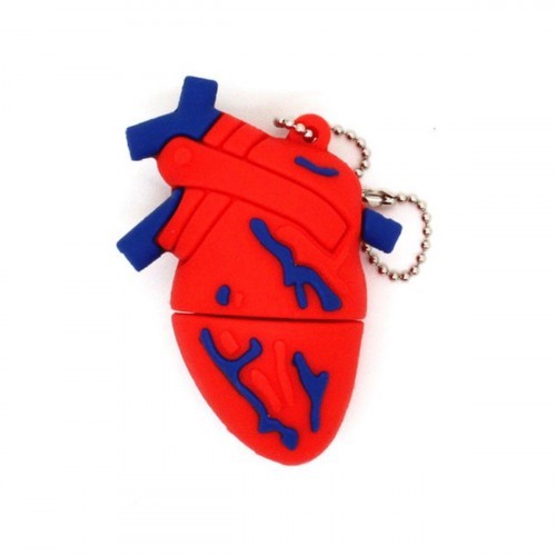 Memoria USB corazón