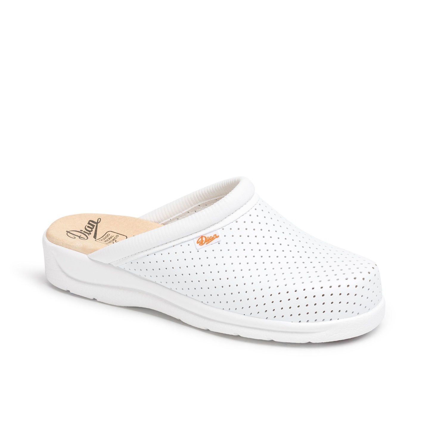 Zueco sanitario blanco