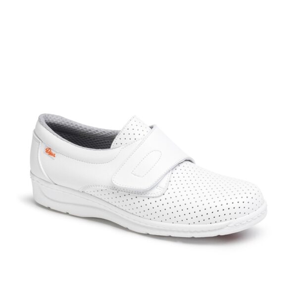 Zueco cerrado blanco