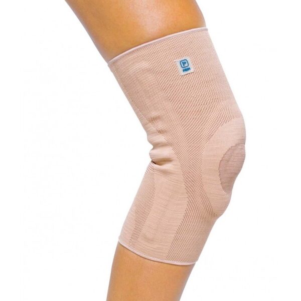 Rodillera elástica con flejes laterales