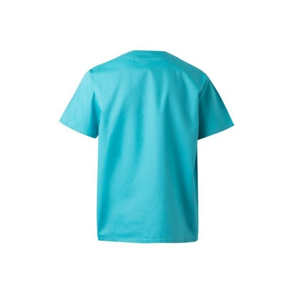 Casaca sanitaria turquesa