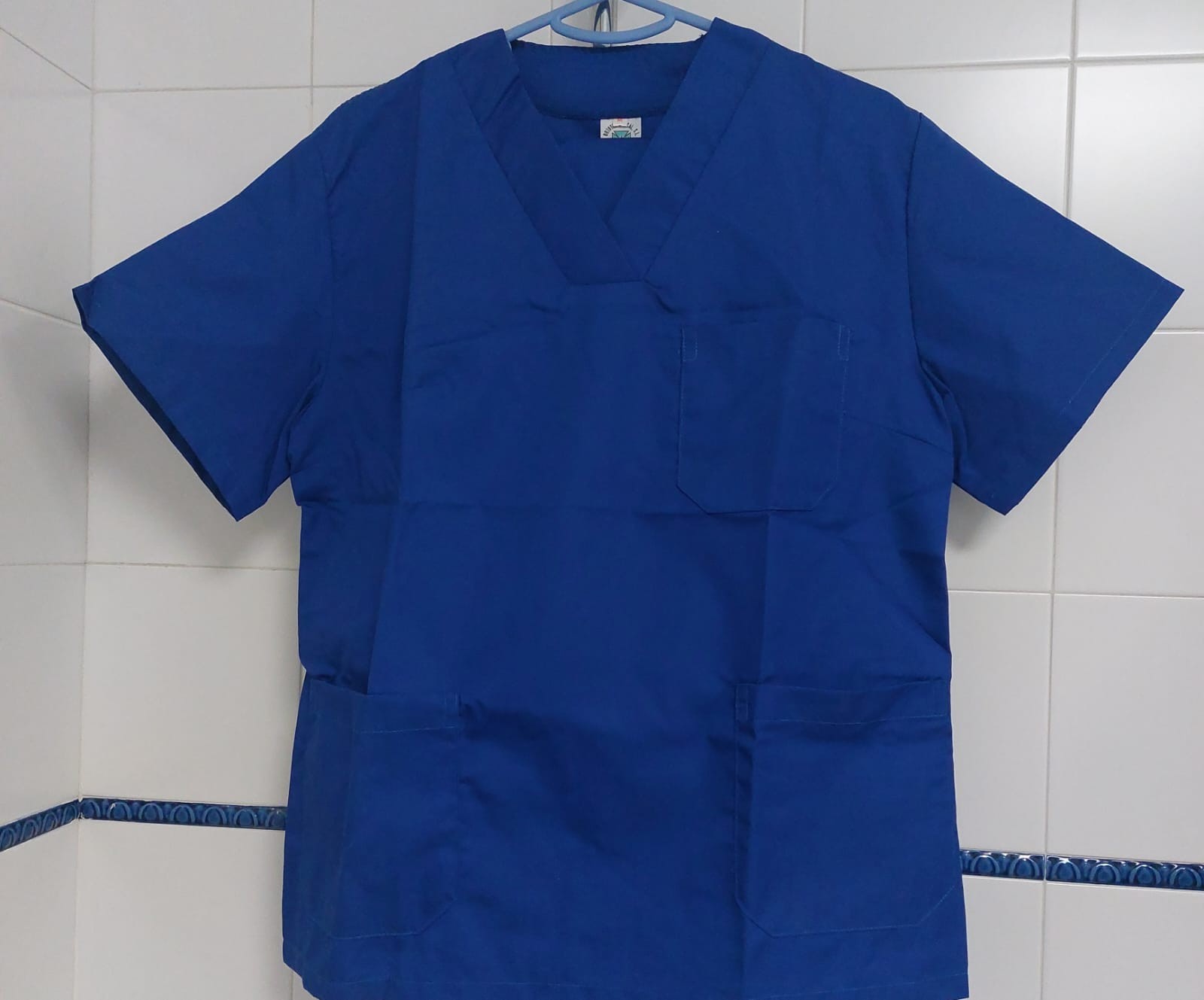Pijama sanitario azulón