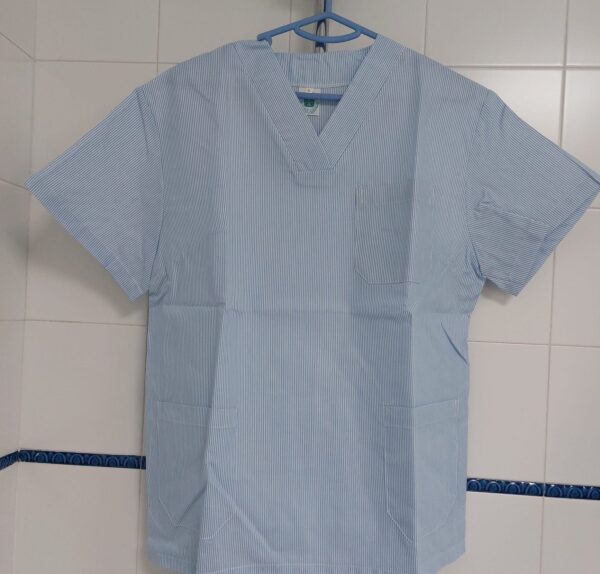 Pijama sanitario de rayas