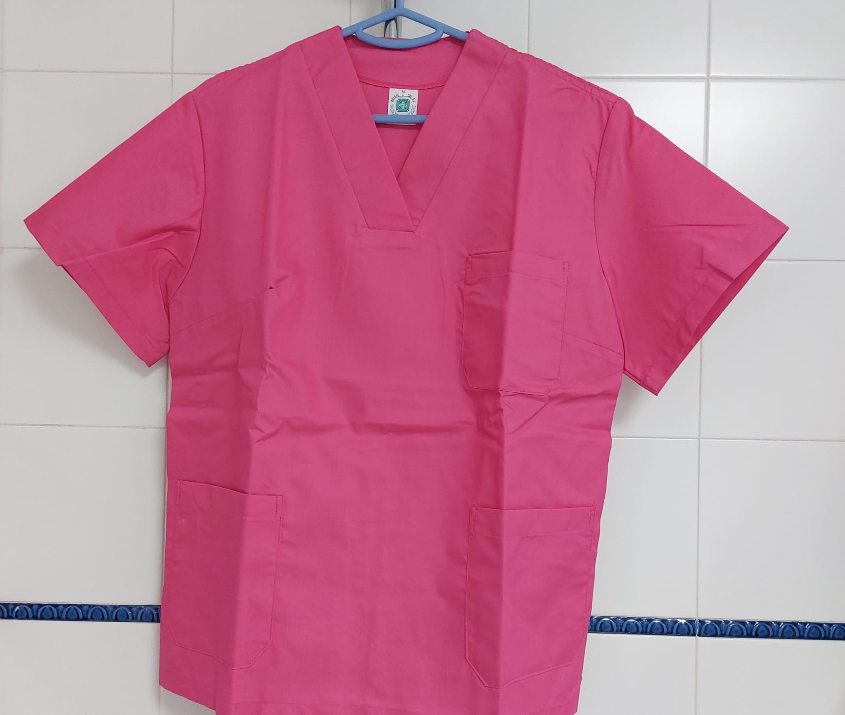 Pijama sanitario rosa