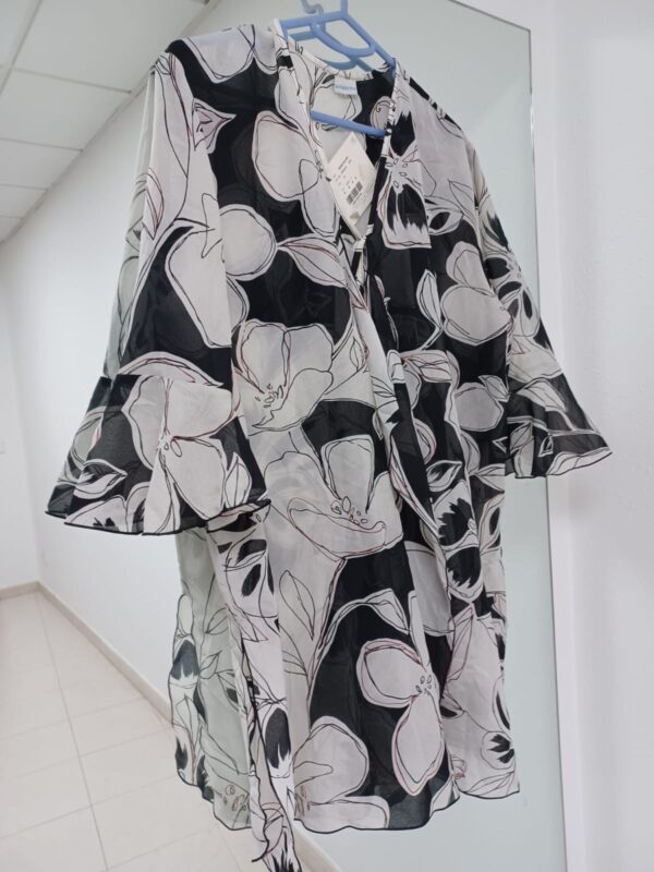 Blusón playero estampado