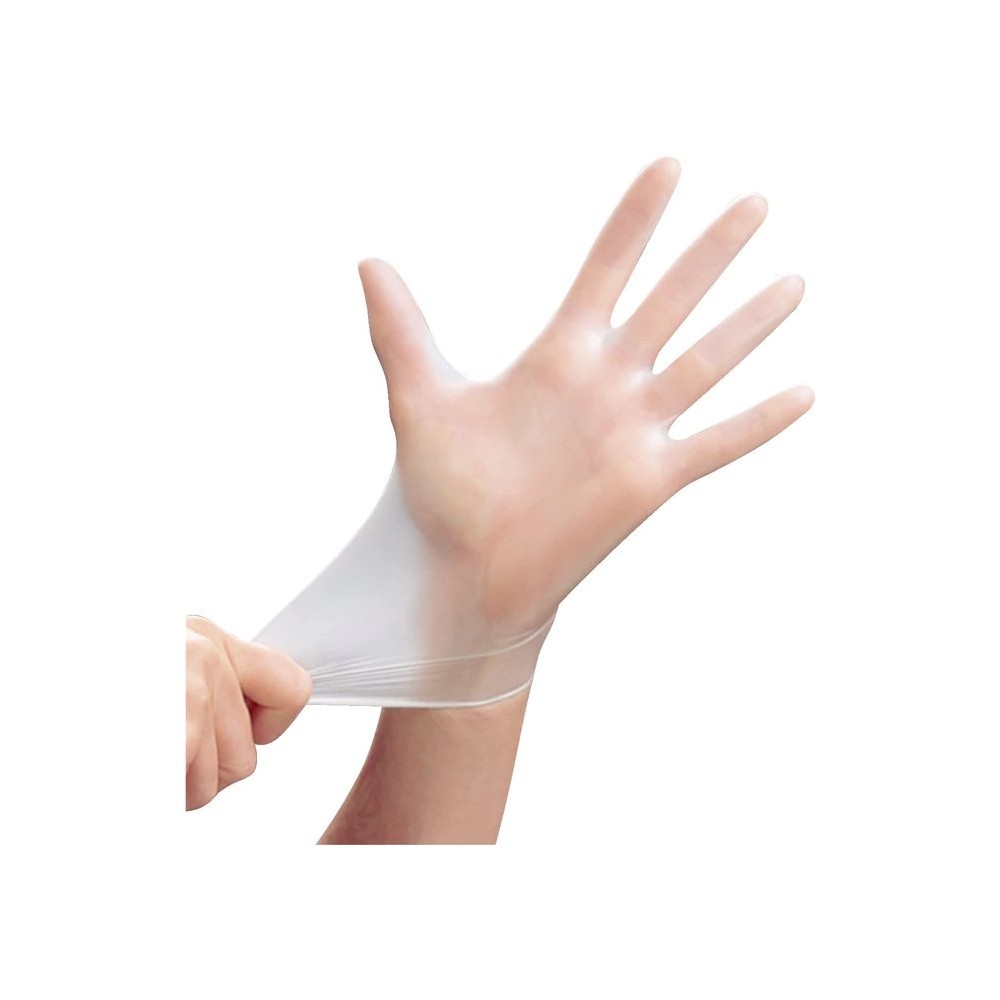 Guantes de vinilo sin polvo