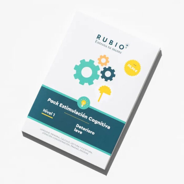 Pack Estimulación cognitiva nivel 1 (deterioro leve)