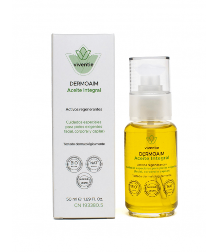 Aceite integral para pieles sensibles y oncología
