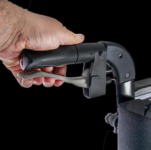 Andador- silla de ruedas eléctrico