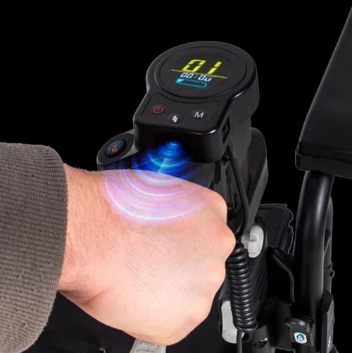 Andador- silla de ruedas eléctrico