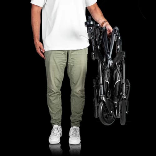 Andador- silla de ruedas eléctrico